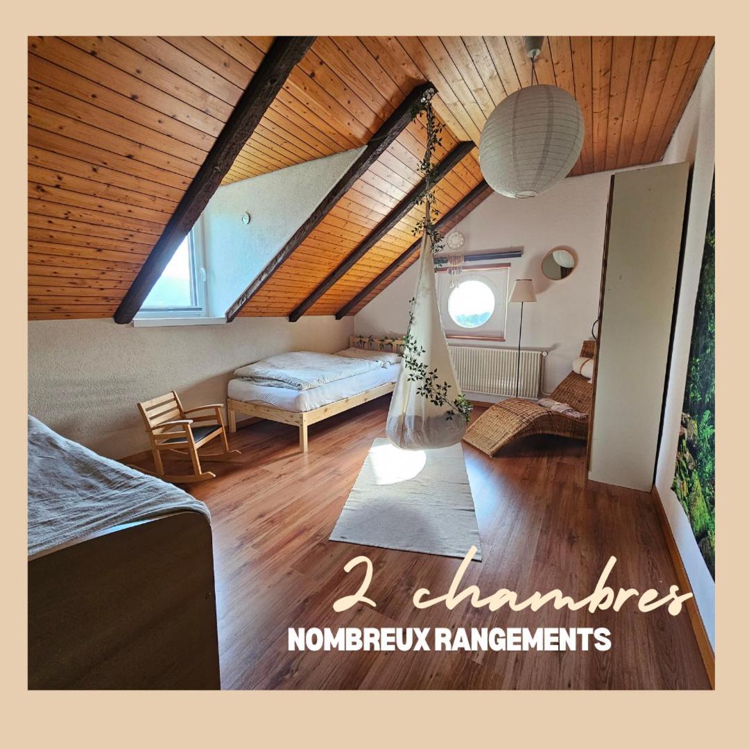 La Ferme Du Solvat Apartment Courcelon ภายนอก รูปภาพ